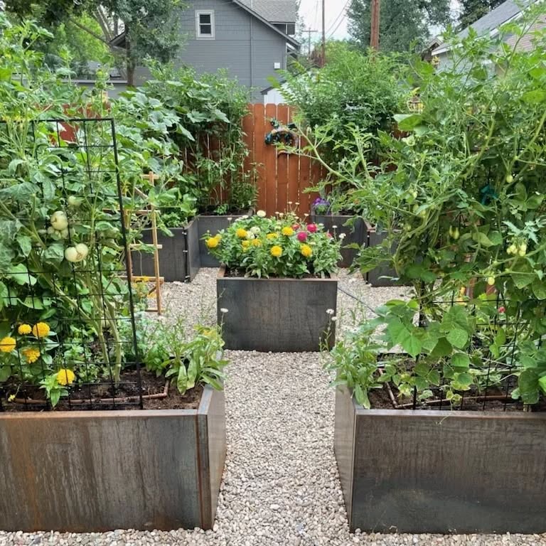 Corten Steel Raised Bed