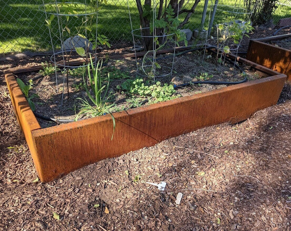 Corten Steel Raised Bed
