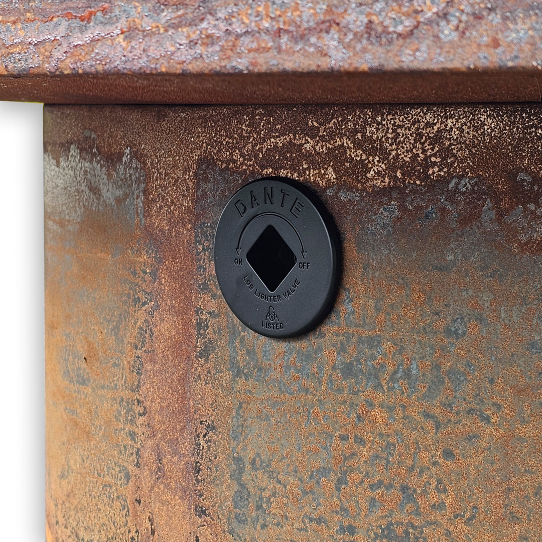 Tiered Corten Steel Fire Pit