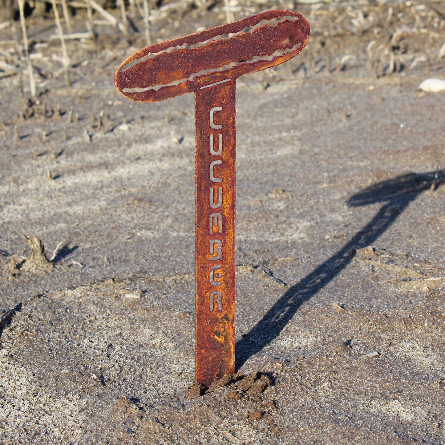 Cucumber Steel Garden Stake