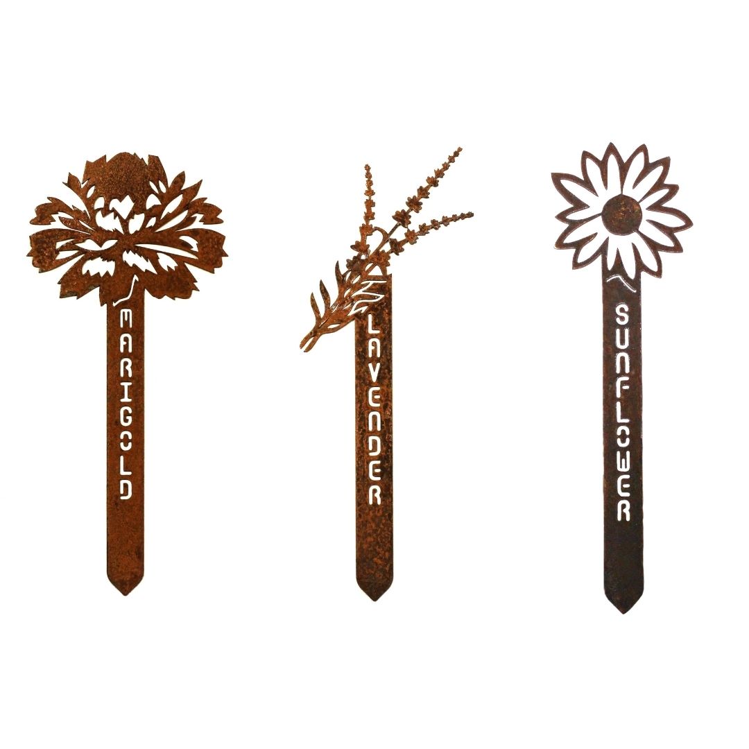 Flowers Garden Stake Bundle