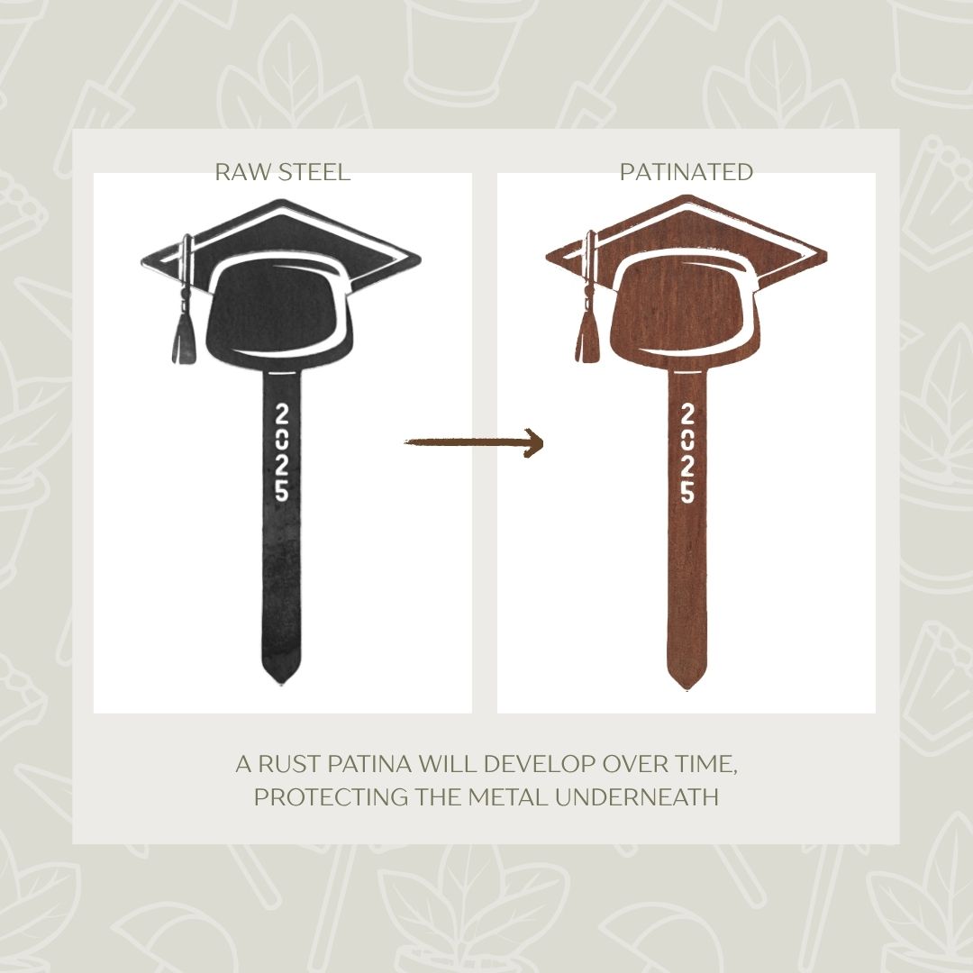 Graduation Steel Garden Stake