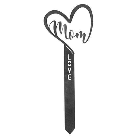 Mom Steel Garden Stake