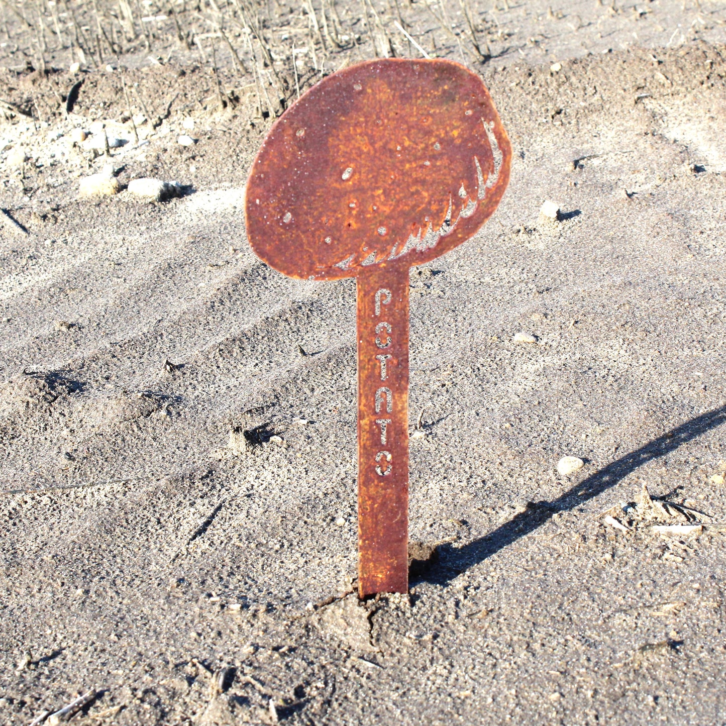 Potato Steel Garden Stake