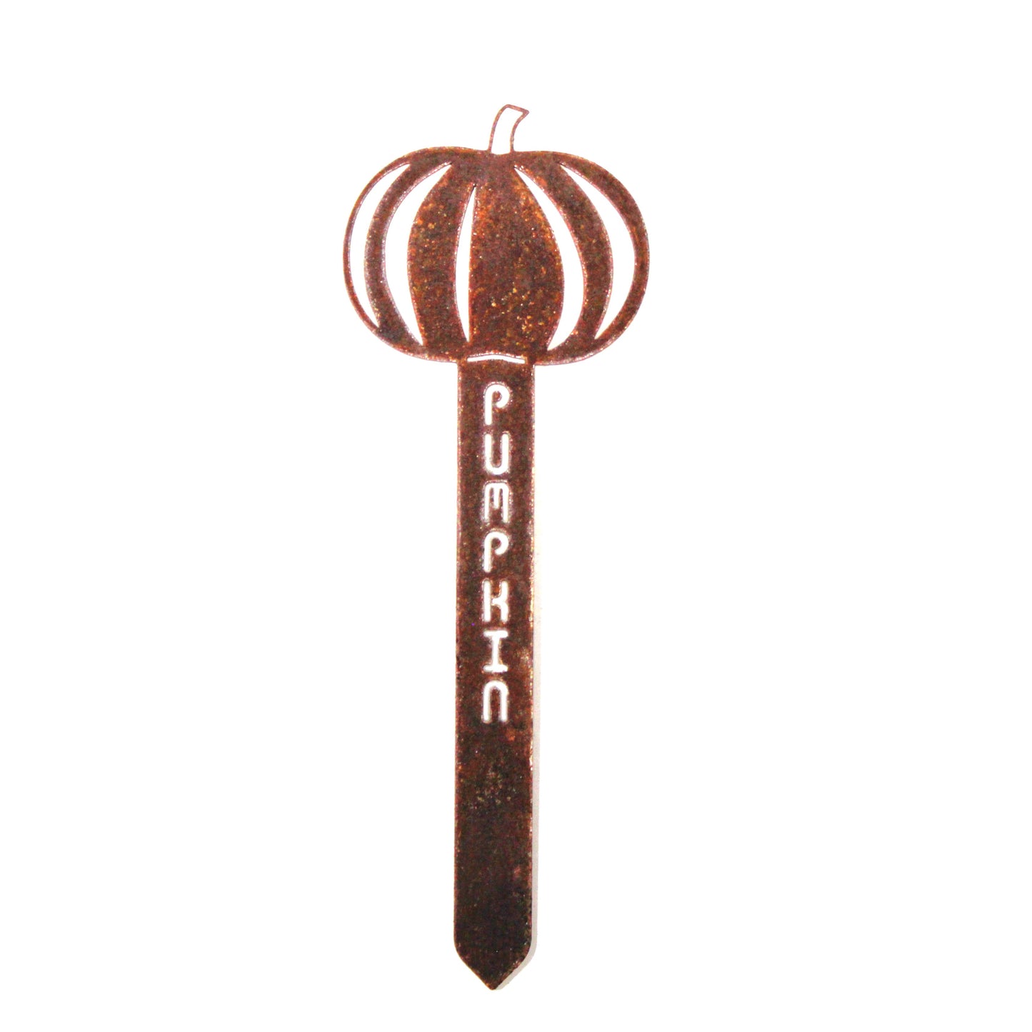 Pumpkin Steel Garden Stake