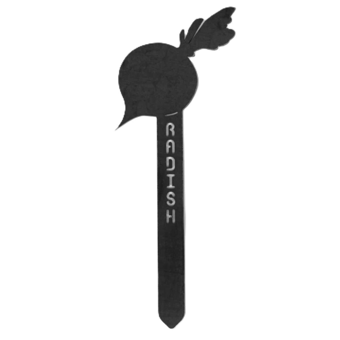 Radish Steel Garden Stake