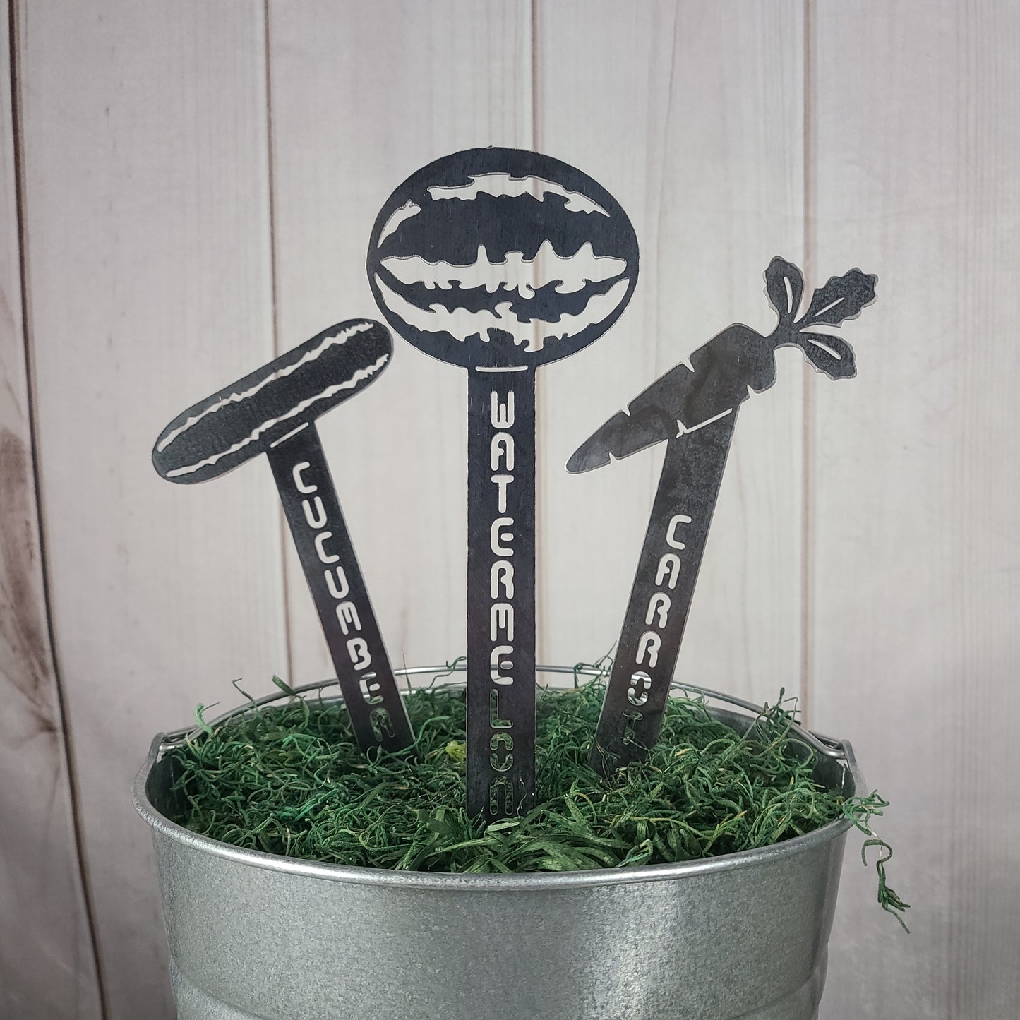 Carrot Steel Garden Stake