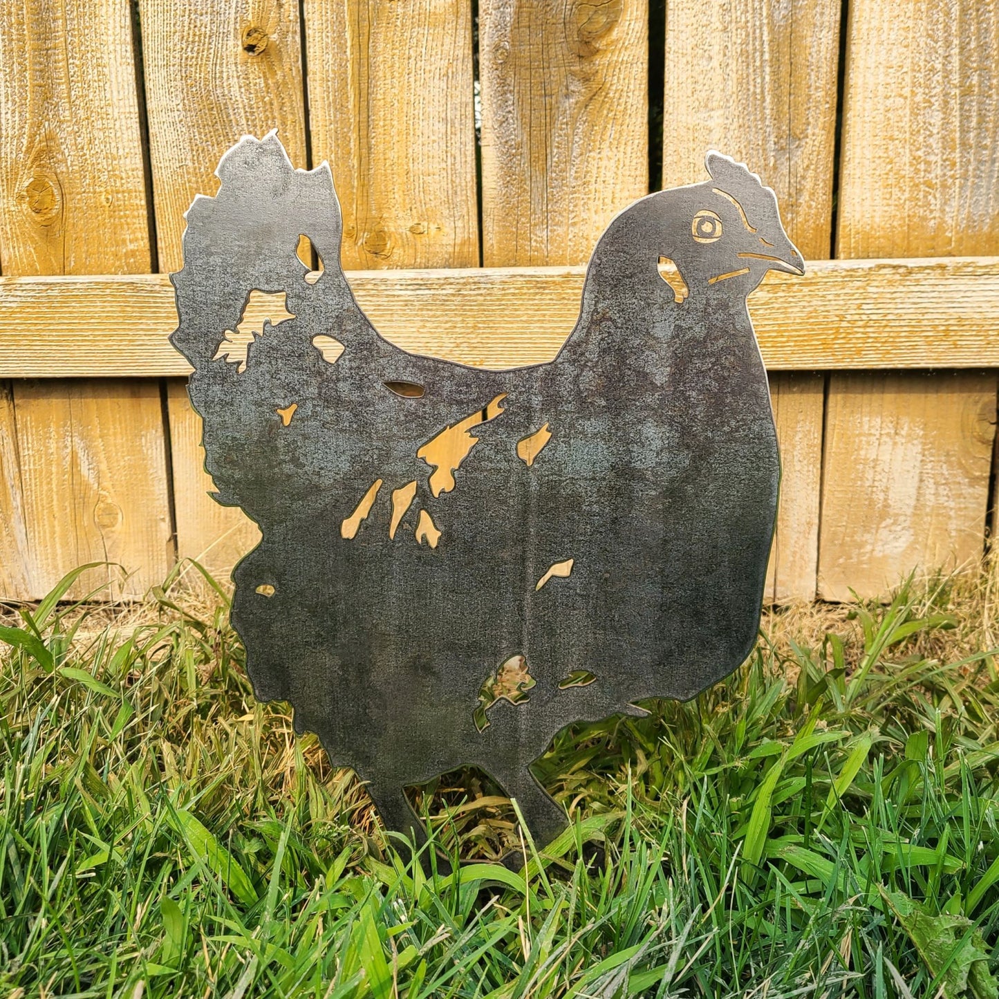 Chicken Yard Stake