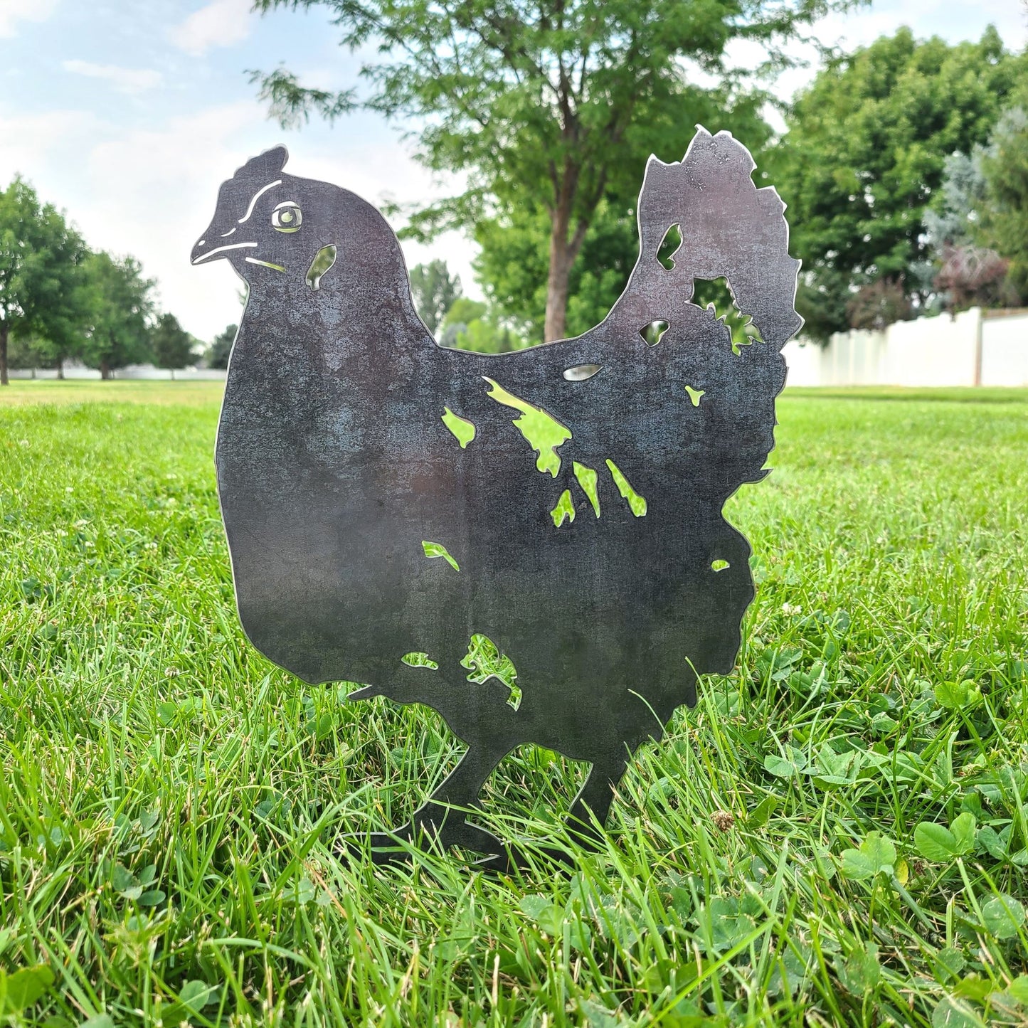 Chicken Yard Stake