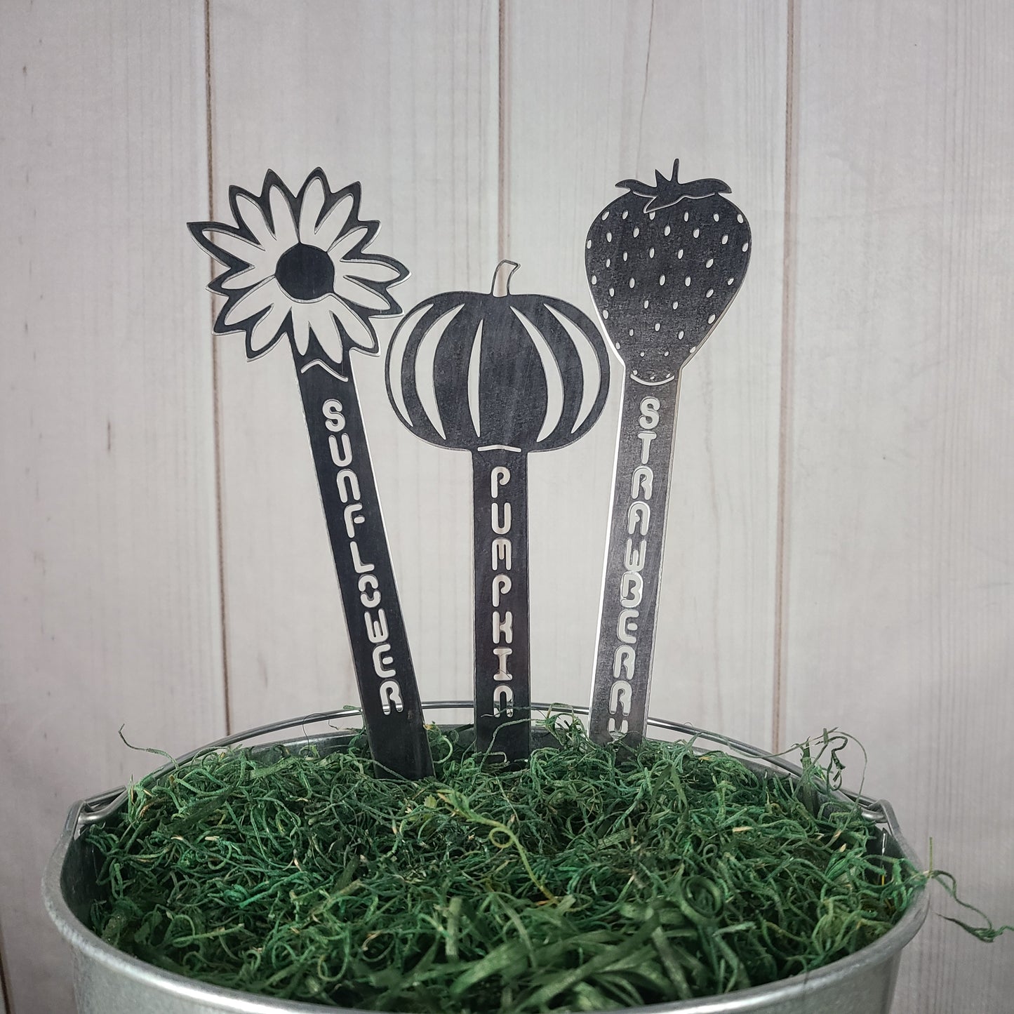 Sunflower Steel Garden Stake