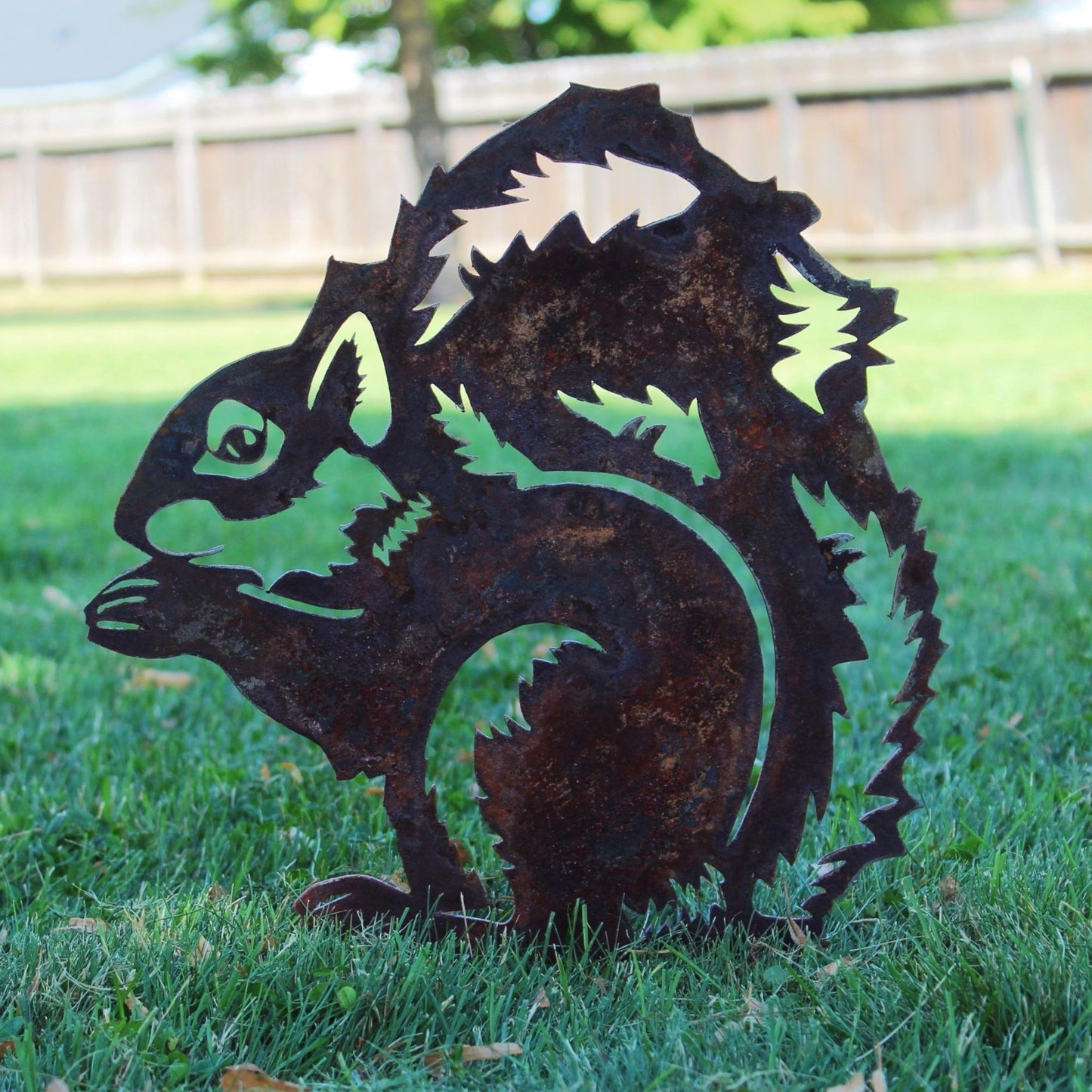 Squirrel Yard Stake