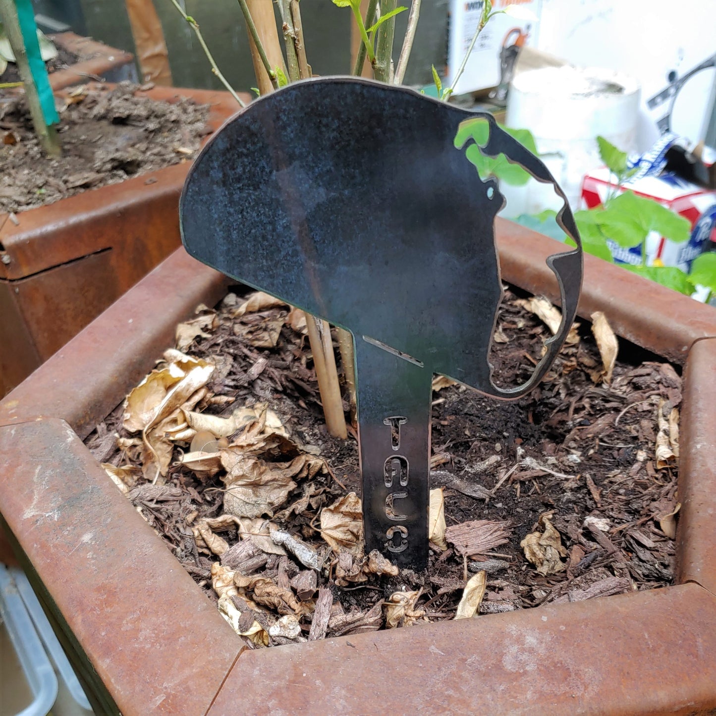 Taco Steel Garden Stake