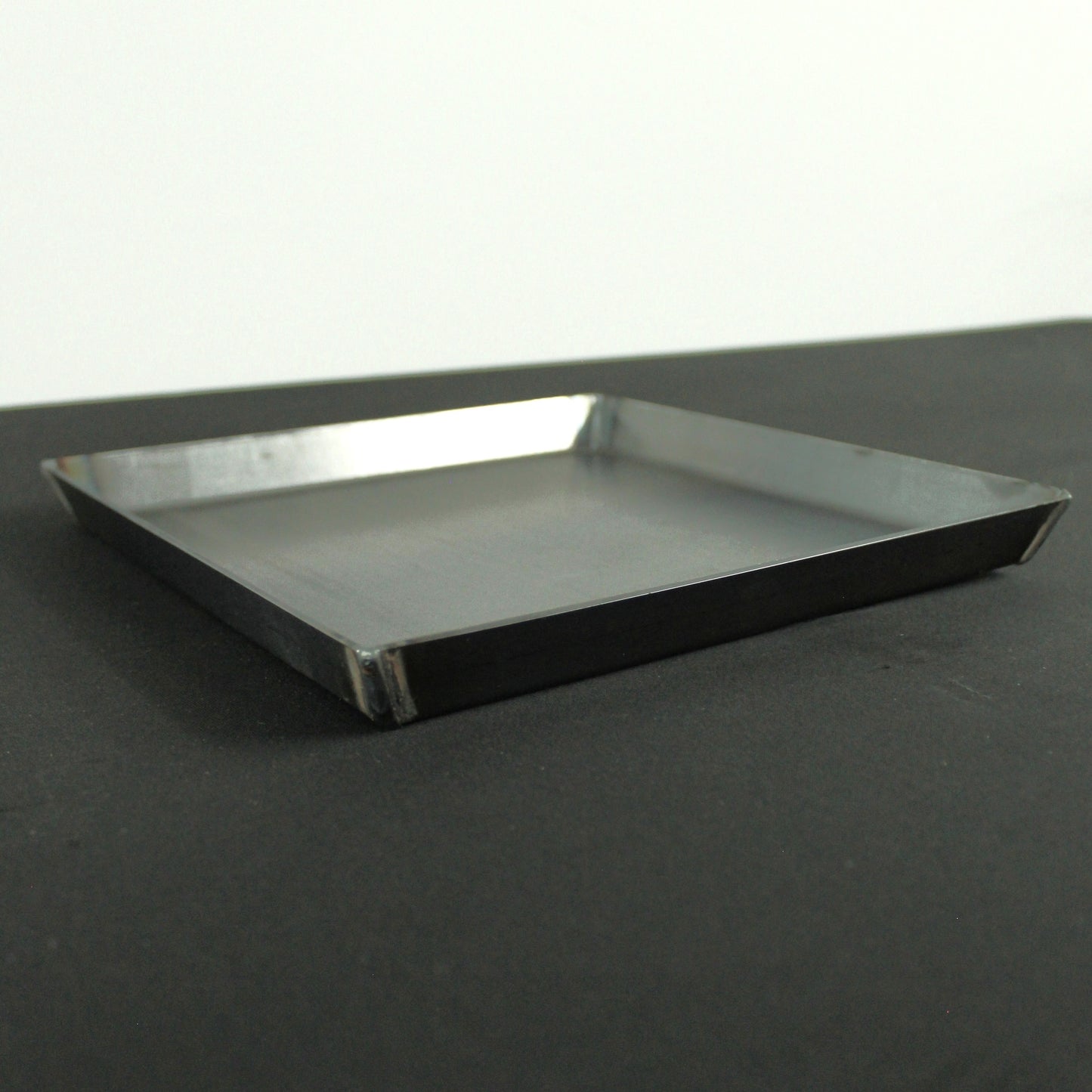 Corten Steel Tapered Square Planter Tray