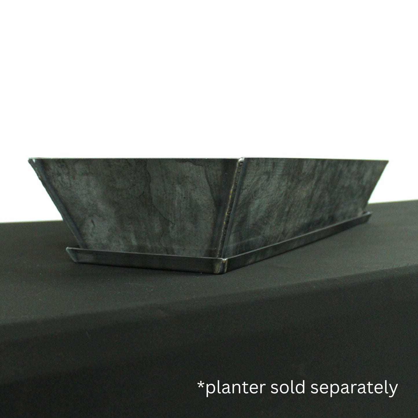 Corten Steel Trough Planter Tray