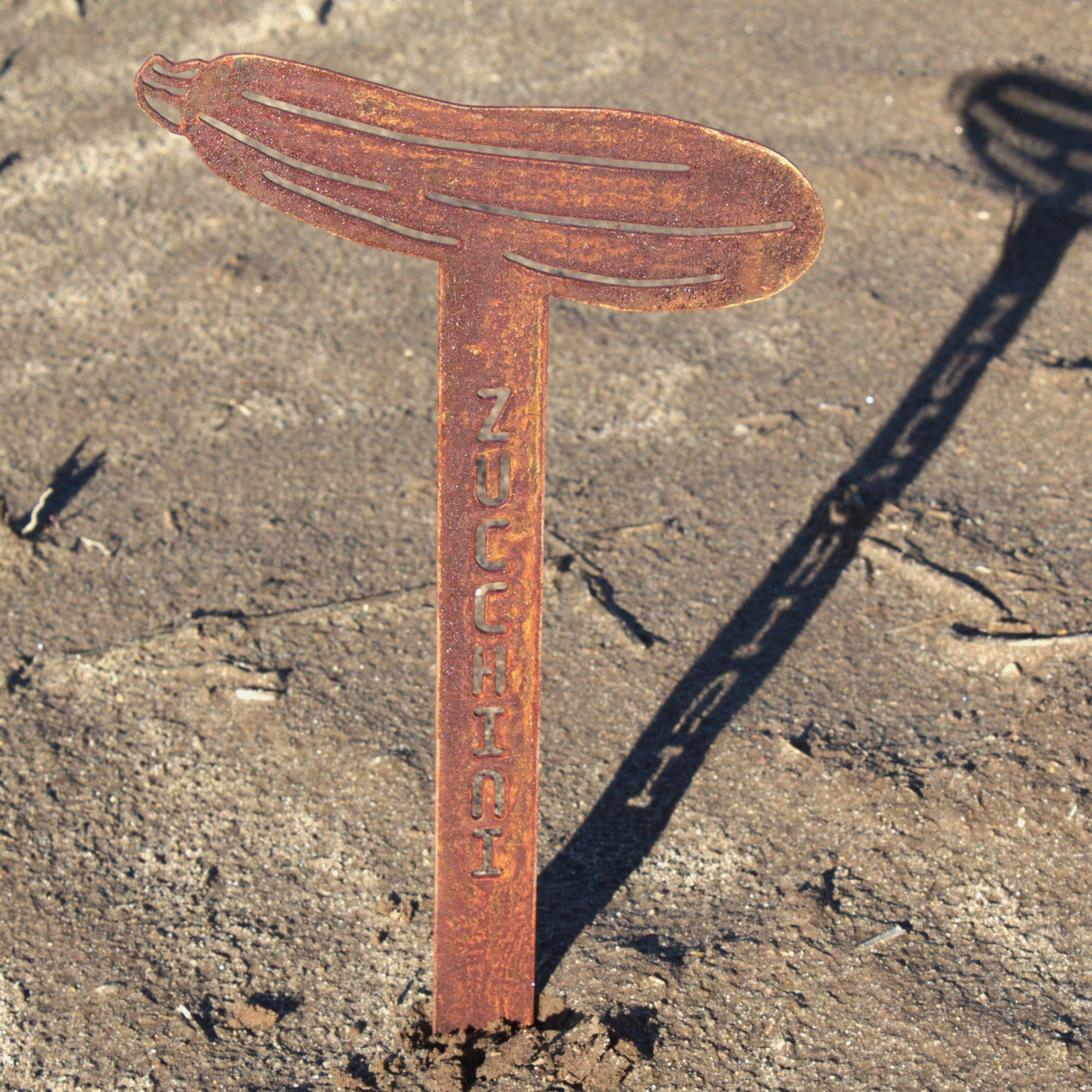 Zucchini Steel Garden Stake