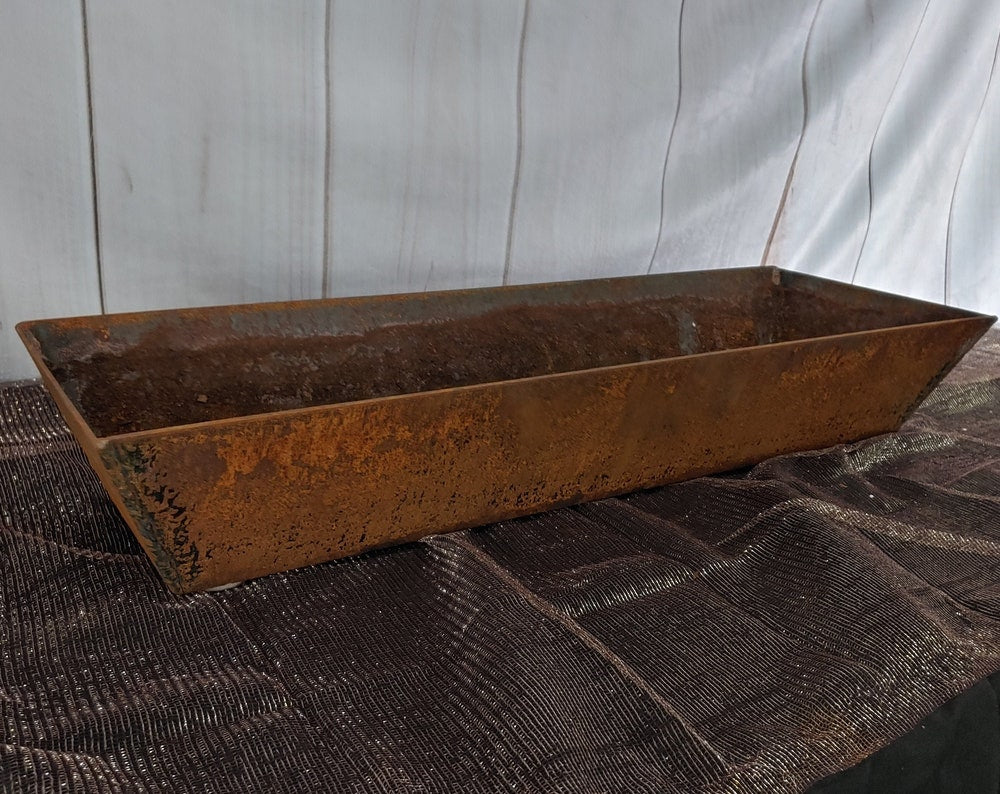 Corten Steel Trough Planter